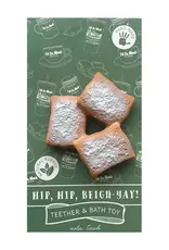 Nola Tawk Teether & Bath Toy: Hip, Hip, Beign-YAY