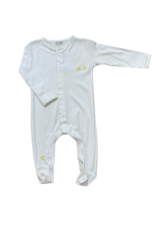 Magnolia Baby Peep Peep Emb Footie Yellow