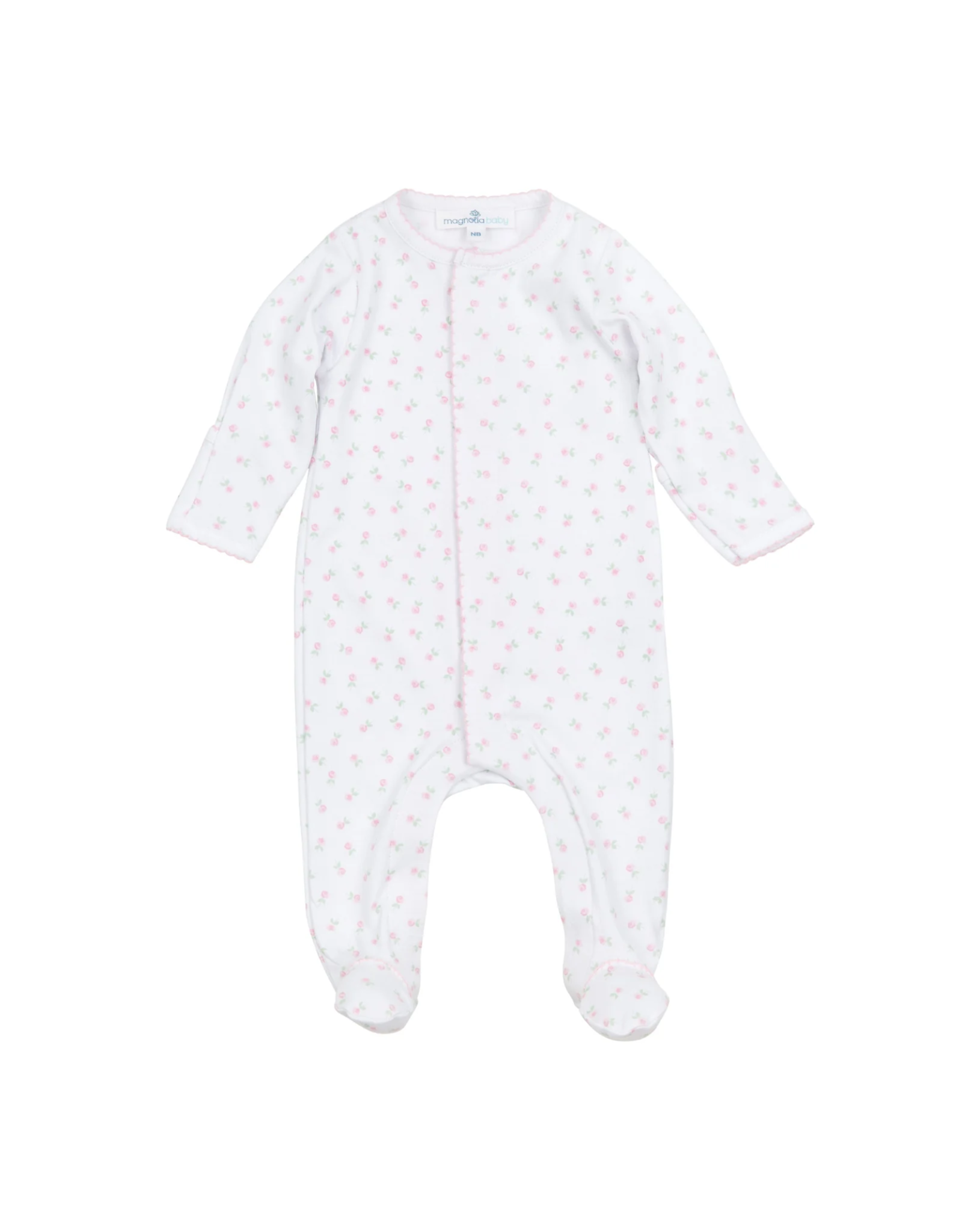 Magnolia Baby Juliette's Classics Printed Zipper Footie