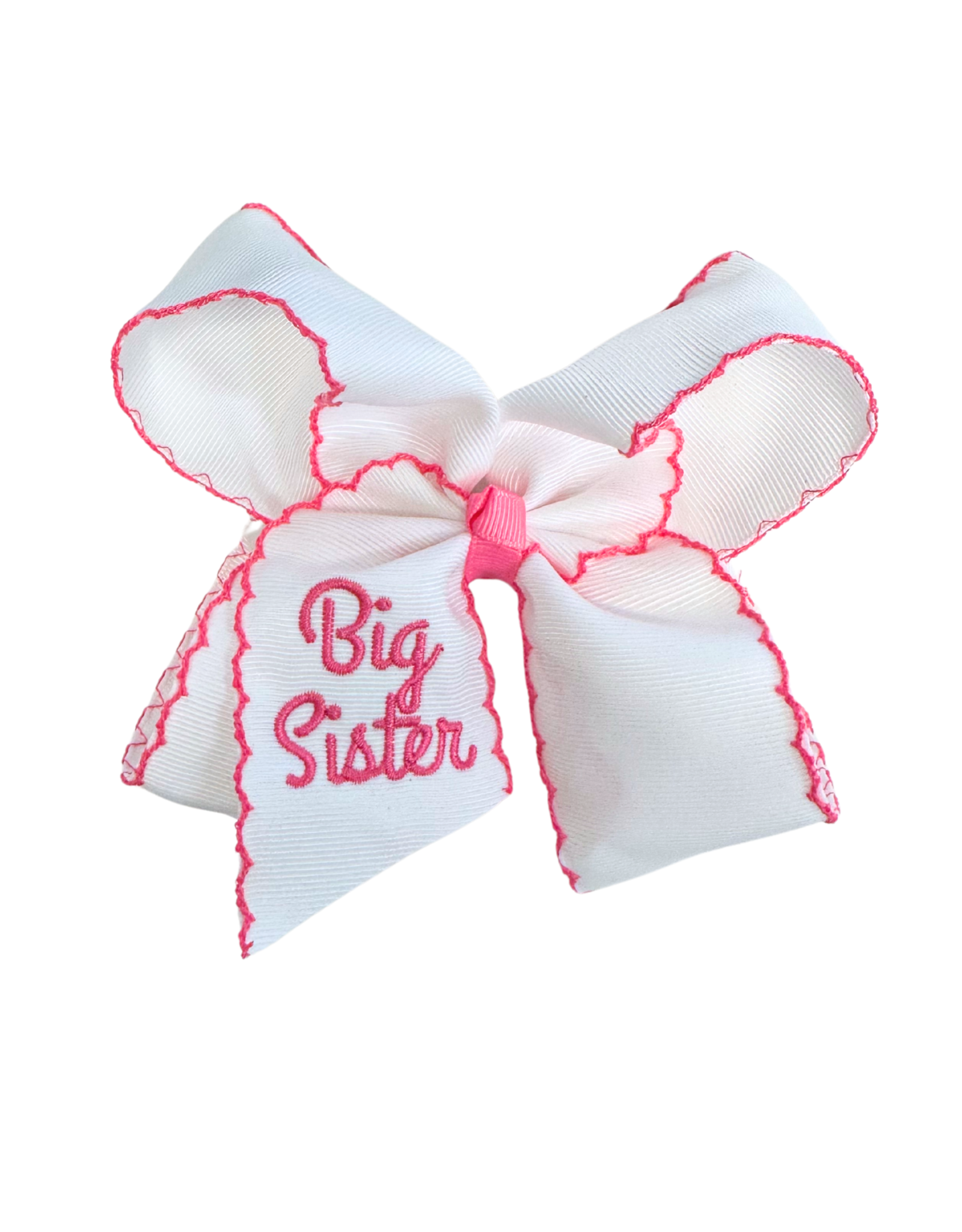Just for Fun Threads Big Sister Moonstitch Hair Bow