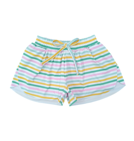Be Elizabeth Butterfly Shorts BE Multicolor Stripe