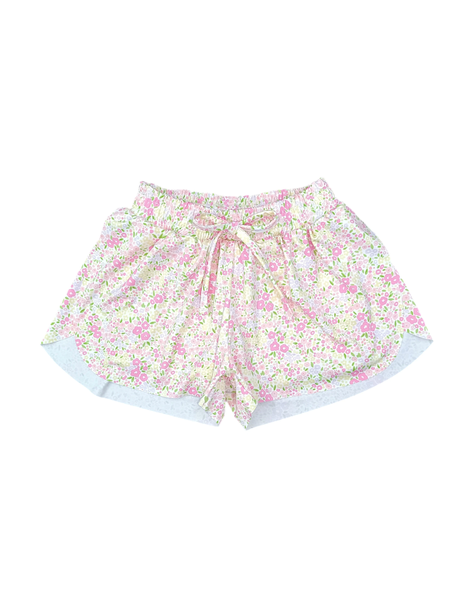 Be Elizabeth Butterfly Shorts BE Fuschia Floral