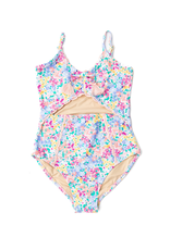Shade Critters Spring Blooms Girls Monokini One Piece