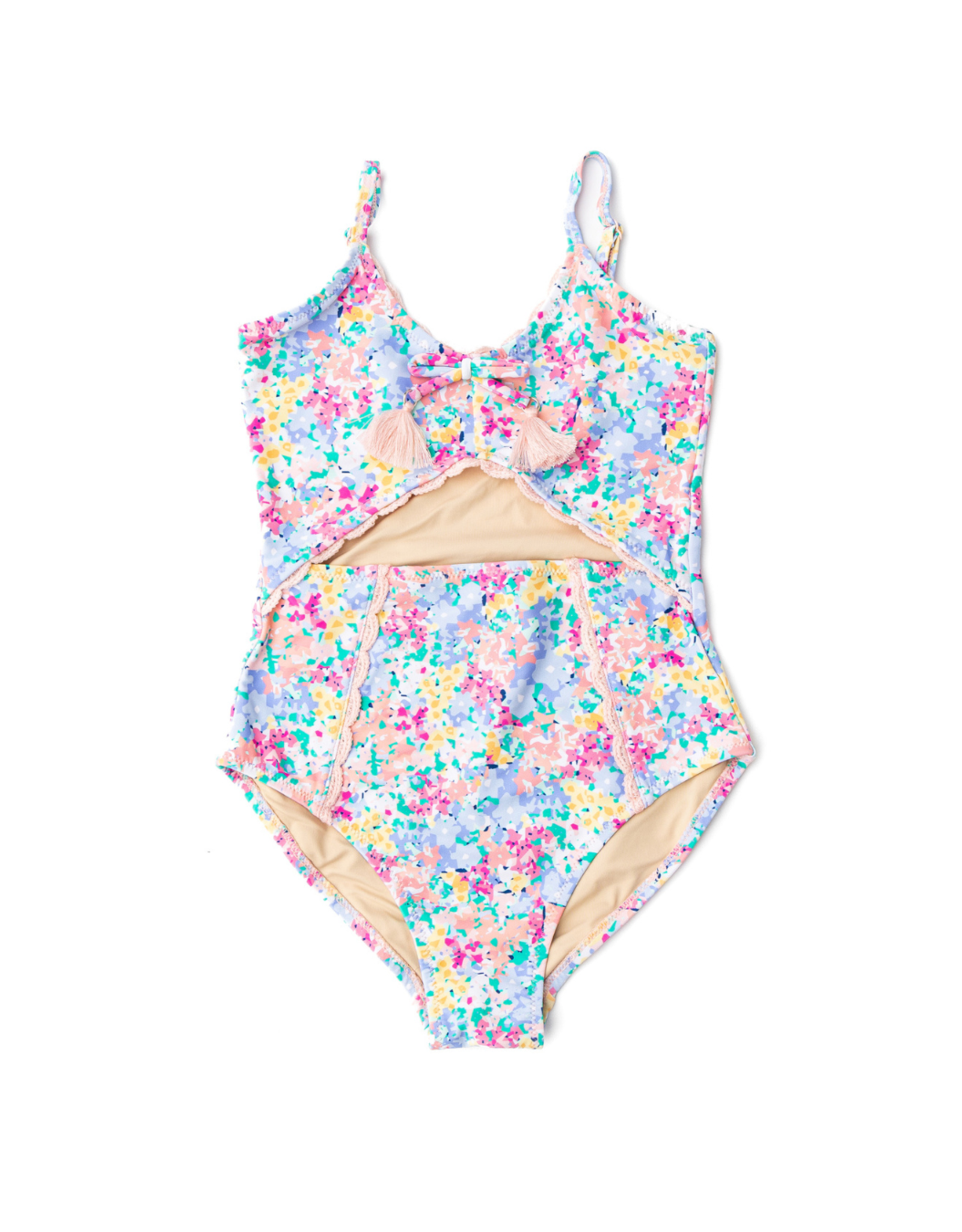 Shade Critters Spring Blooms Girls Monokini One Piece