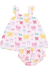 Angel Dear Colorful Bows Sundress