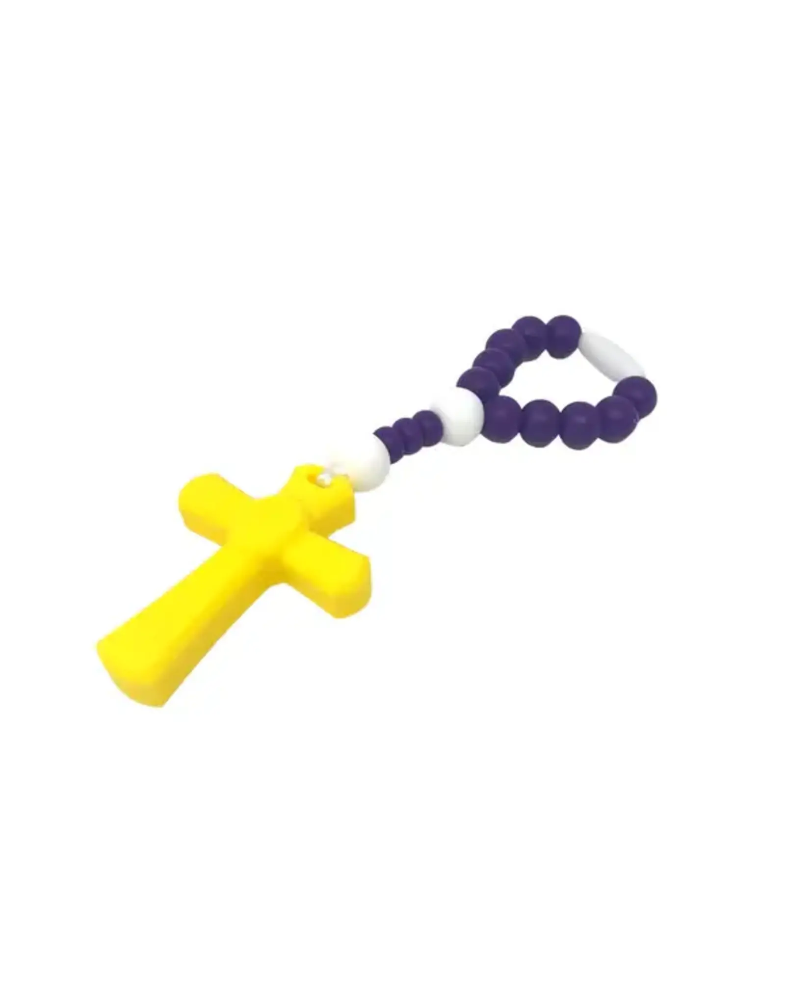 Teething Rosary LSU small