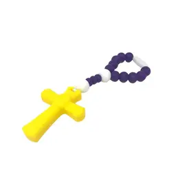 Teething Rosary LSU small