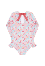 Minnow Girls Bluebells Rashguard One Piece
