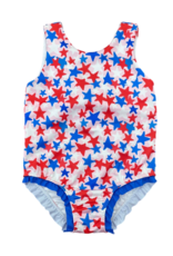 James and Lottie Lottie One Piece Swim, Patriotic Stars