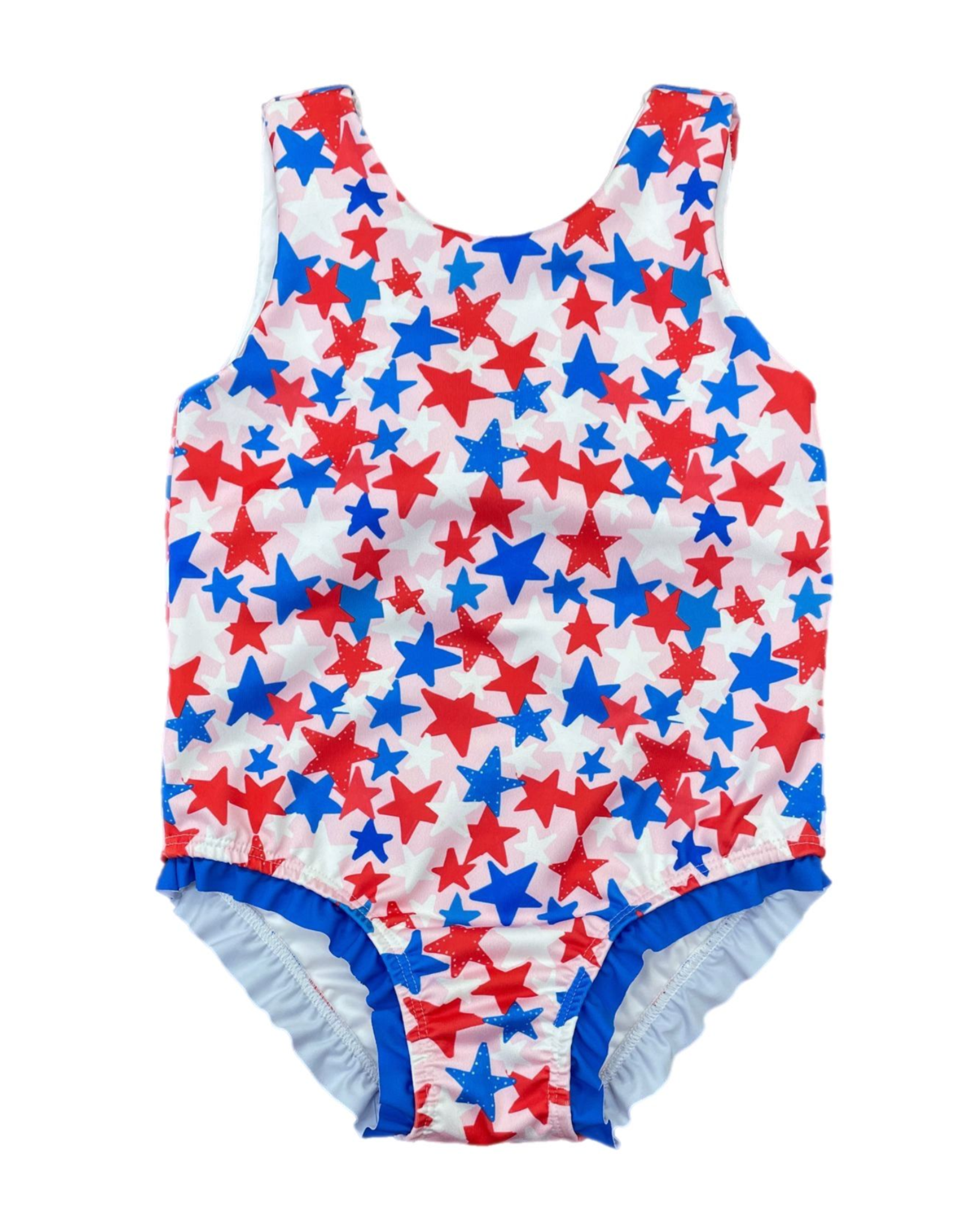 James and Lottie Lottie One Piece Swim, Patriotic Stars