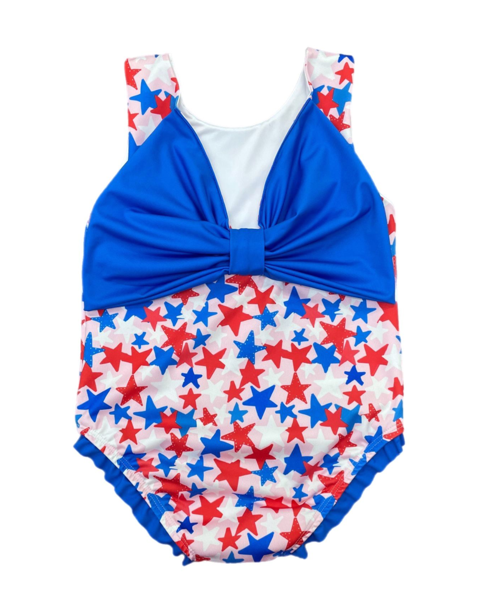 James and Lottie Lottie One Piece Swim, Patriotic Stars
