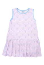 James and Lottie Stella Dress with Tennis Rackets