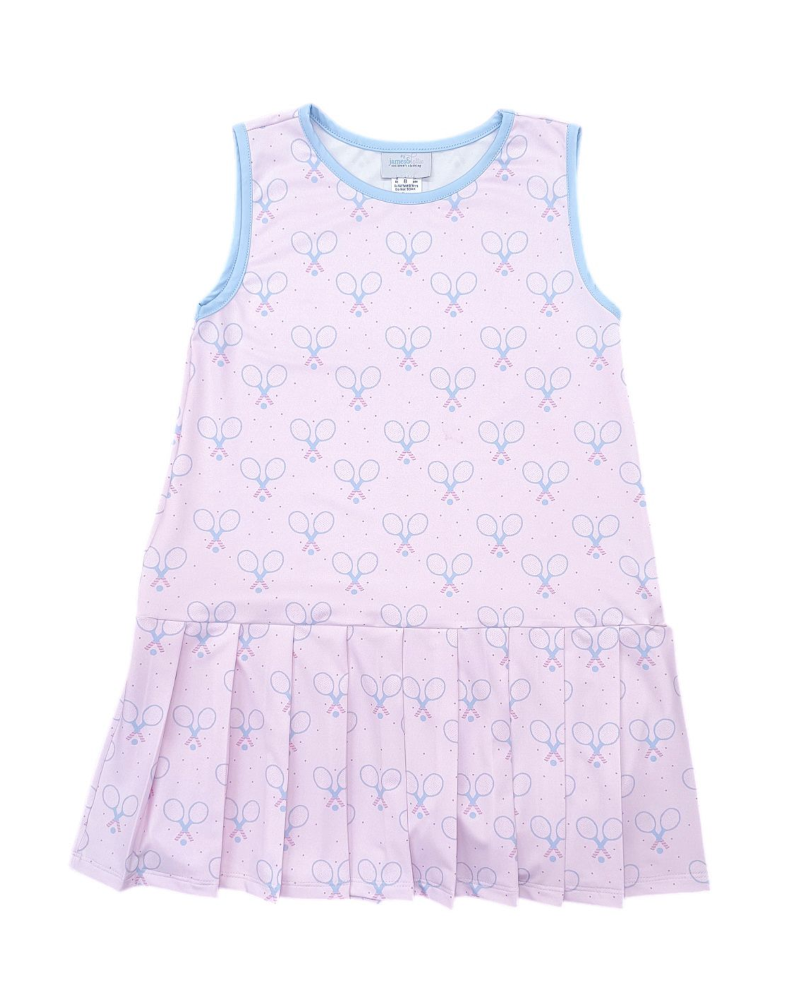 James and Lottie Stella Dress with Tennis Rackets