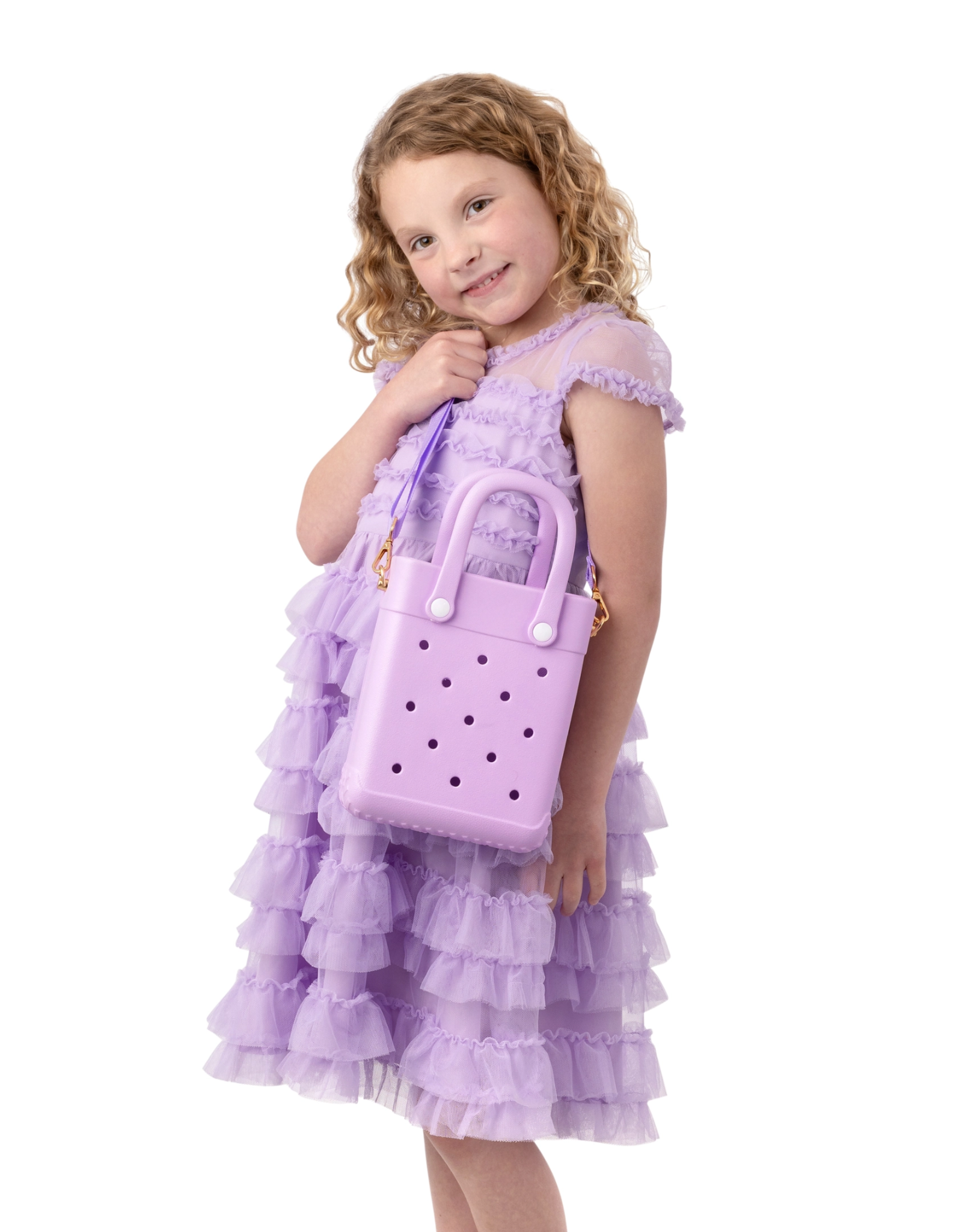 Mavi Bandz Purple Charm Summer Beach Mini Tote Bag