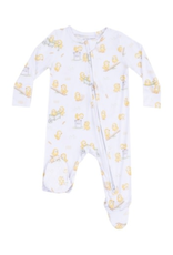 Angel Dear Baby Chicks 2 Way Zipper Footie