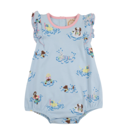 The Beaufort Bonnet Company Ruehling Ruffle Bubble, Pima Doggy Paddle The Beaufort Bonnet Company Ruehling Ruffle Bubble, Pima Doggy Paddle