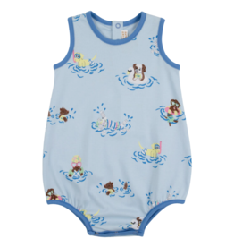 The Beaufort Bonnet Company Patton Play Pima Bubble, Doggy Paddle The Beaufort Bonnet Company Patton Play Pima Bubble, Doggy Paddle