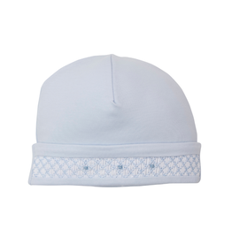 CLB Fall 25 Hat w/ Hand Smock, Lt Blue NB - Mini Macarons