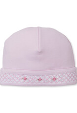 Kissy Kissy CLB Fall 25 Hat w/ Hand Smock, Pink NB