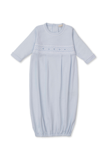 Kissy Kissy CLB Fall 25 Gown w/ Hand Smock, Lt. Blue NB
