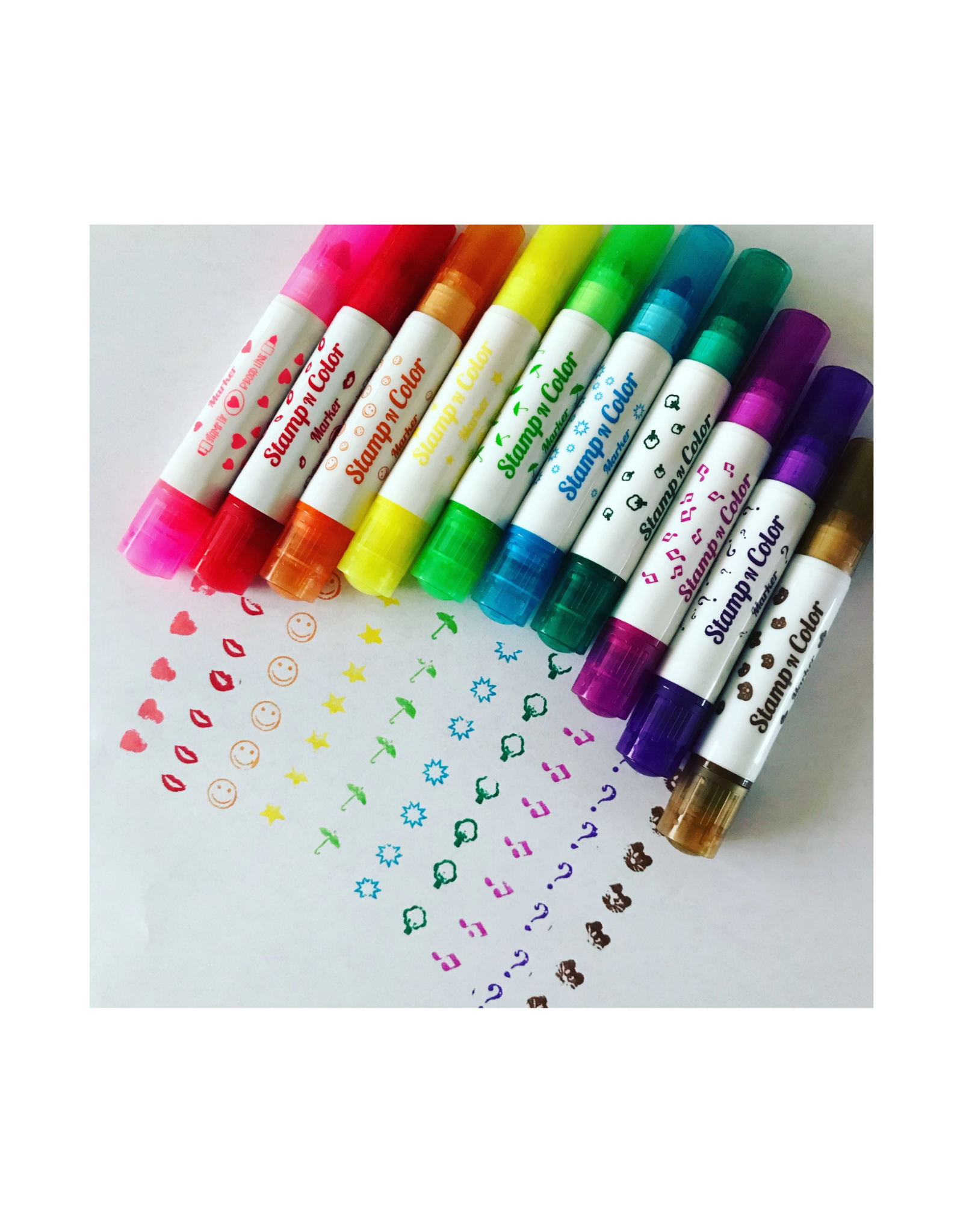 The Piggy Story Inc. Color Pop : Stamp n Color Markers, Unicorn Fantasy