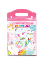 The Piggy Story Inc. Unicorn World Reusable Sticker Activity Tote