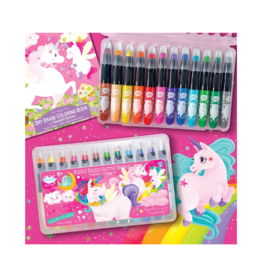 The Piggy Story Inc. Unicorn Magic Glitter Doodle Twistable Gel Crayons