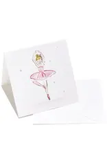 Over The Moon Enclosure Cards Blonde Ballerina