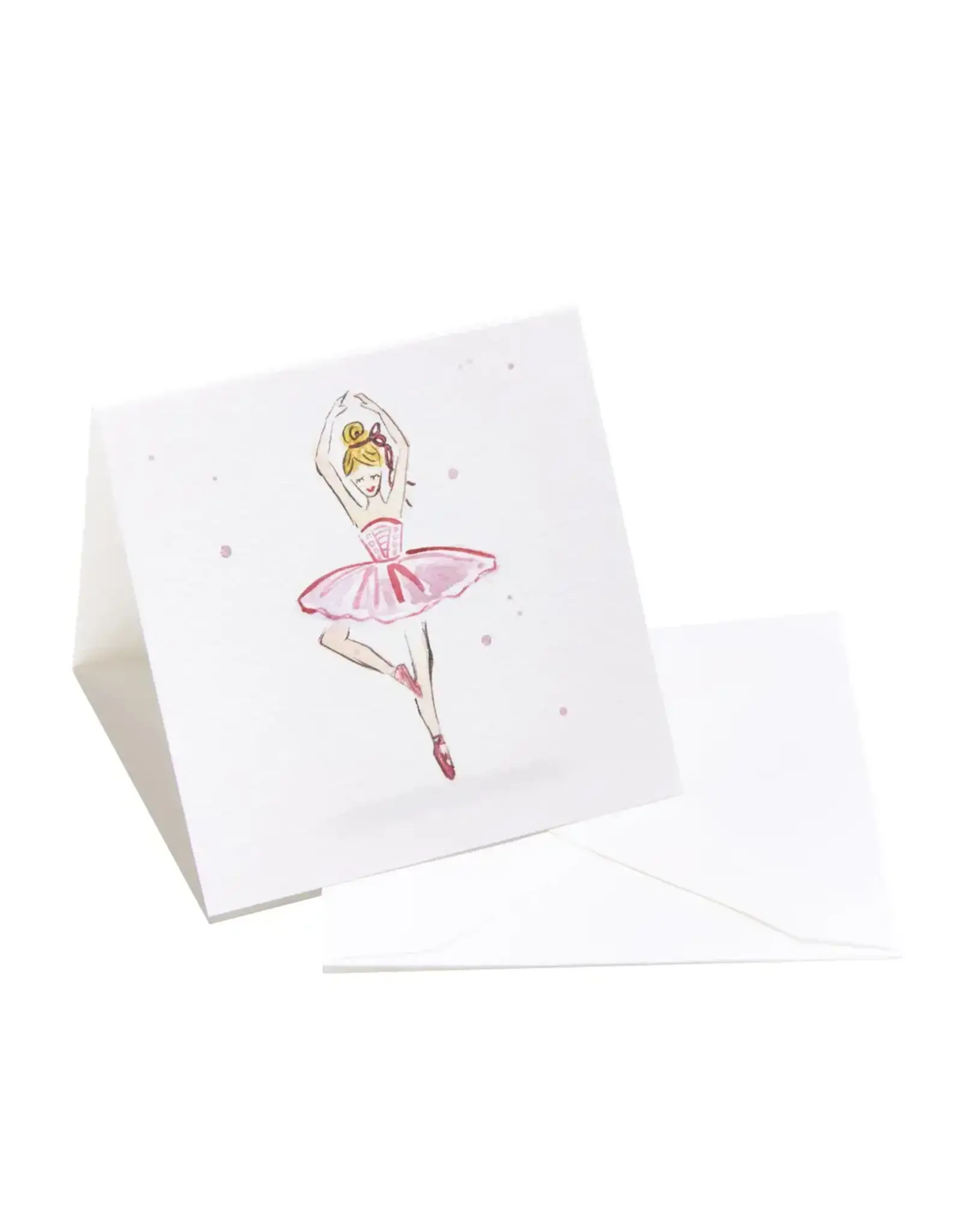 Over The Moon Enclosure Cards Blonde Ballerina