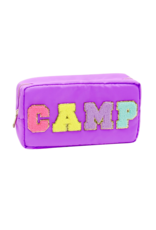 Mavi Bandz Purple Nylon CAMP Chenille Bag