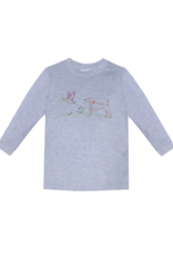 Remember Nguyen Houston Grey Shirt, Dog w/ Mallard Duck