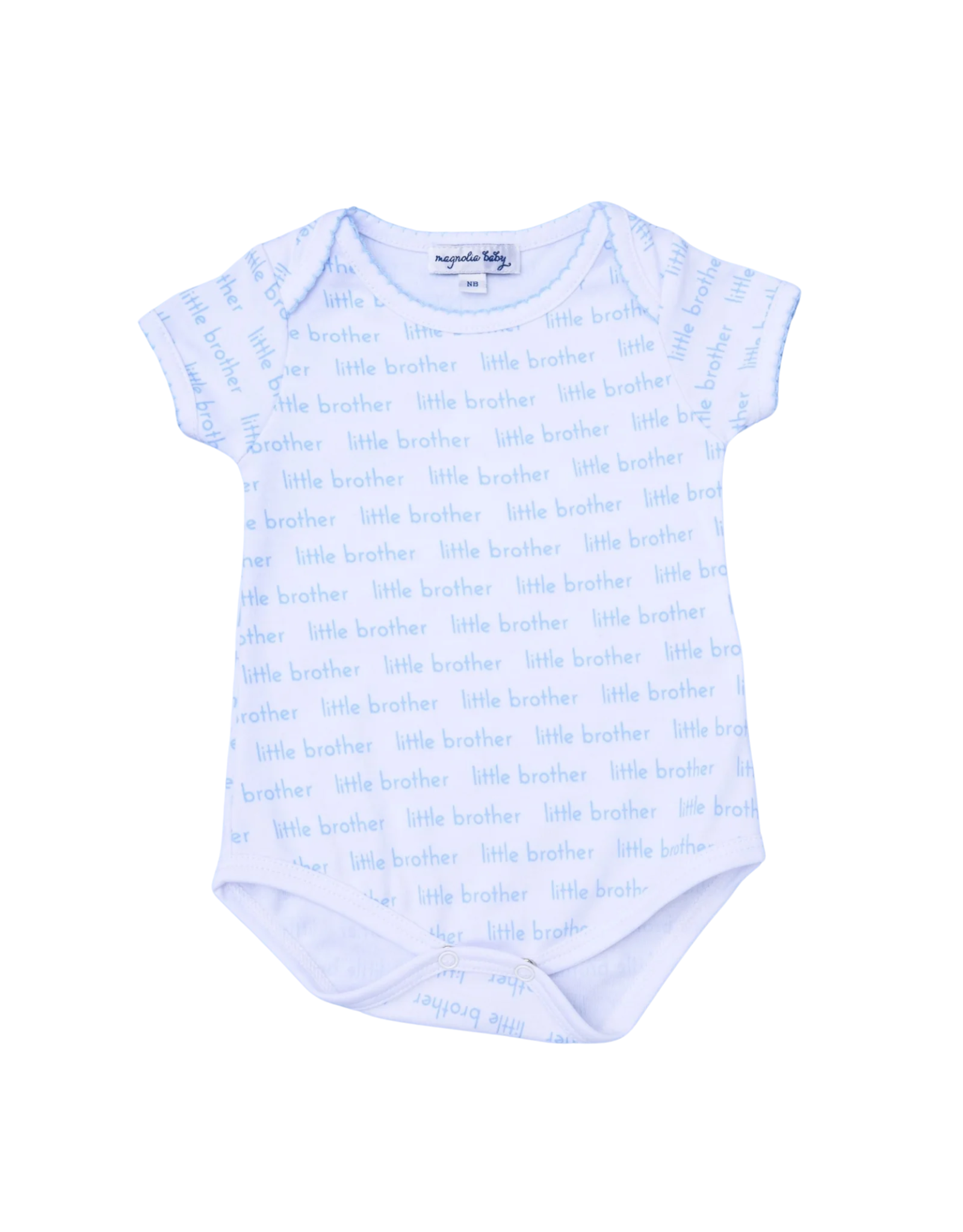 Magnolia Baby Light Blue Little Brother SS25 Bubble