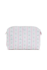 TRVL Design Goodie Cosmetic Bag - Ribbon Floral Pink