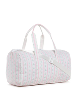 TRVL Design Weekender Duffel - Ribbon Floral Pink