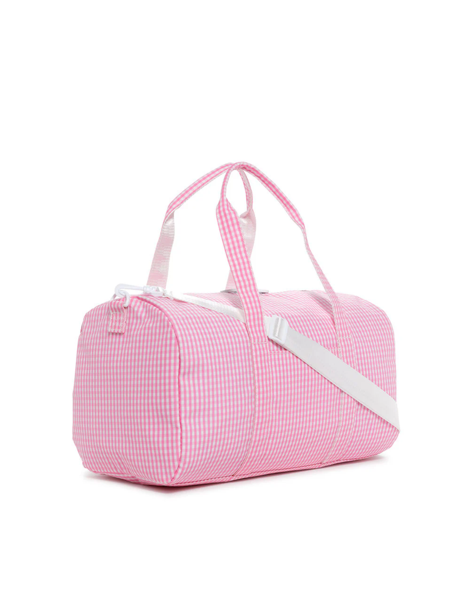 TRVL Design Weekender Duffel - Pink Gingham