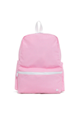 TRVL Design Backpacker Backpack Pink Gingham