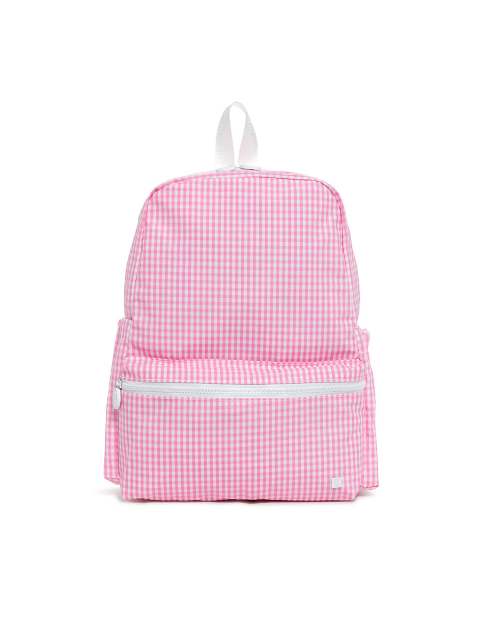 TRVL Design Backpacker Backpack Pink Gingham