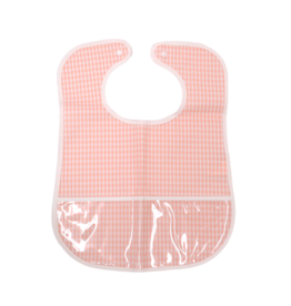 TRVL Design Clean Up Bib, Taffy Gingham