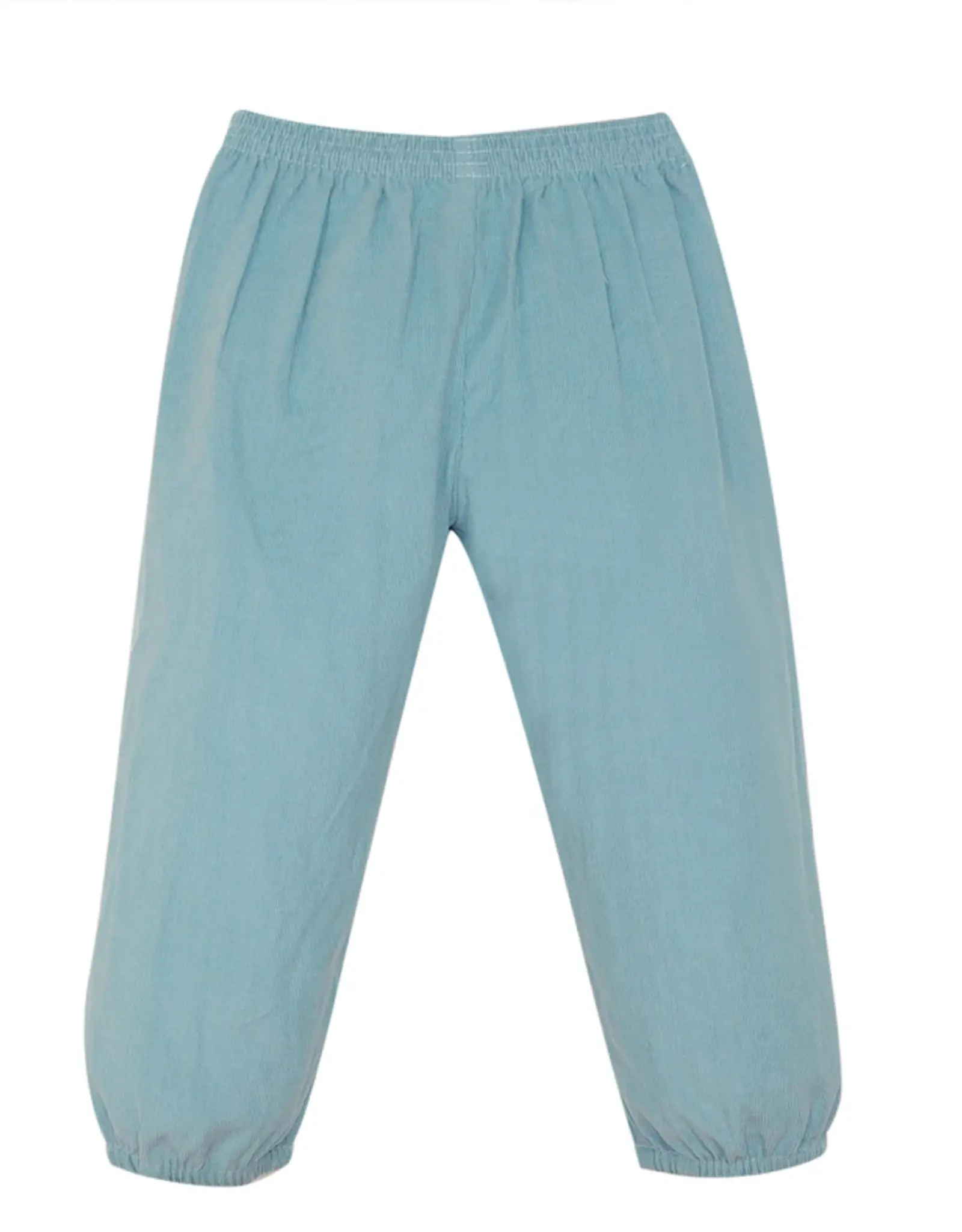 Remember Nguyen Logan Elastic Pant, Cadet Blue Cord - 2T
