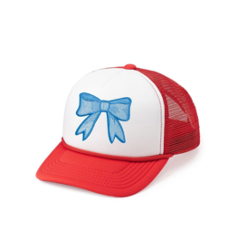 Sweet Wink Patriotic Bow Patch Trucker Hat