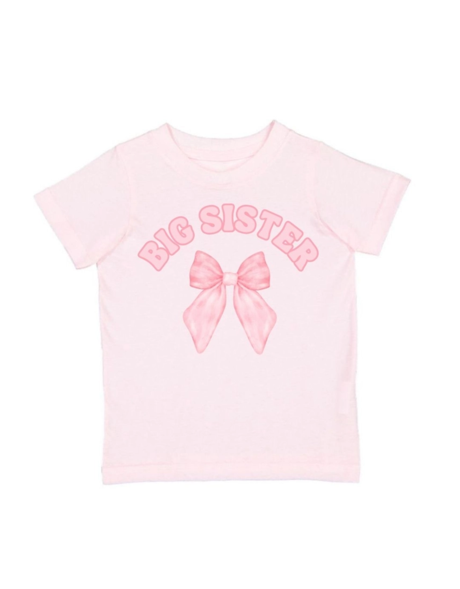 Sweet Wink Big Sister Bow Short Sleeve T-Shirt