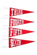 The Beaufort Bonnet Company Back To School Pennants, Richmond Red