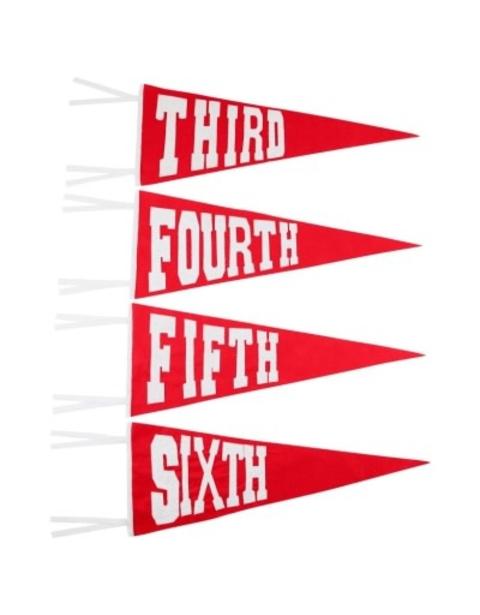 The Beaufort Bonnet Company Back To School Pennants, Richmond Red