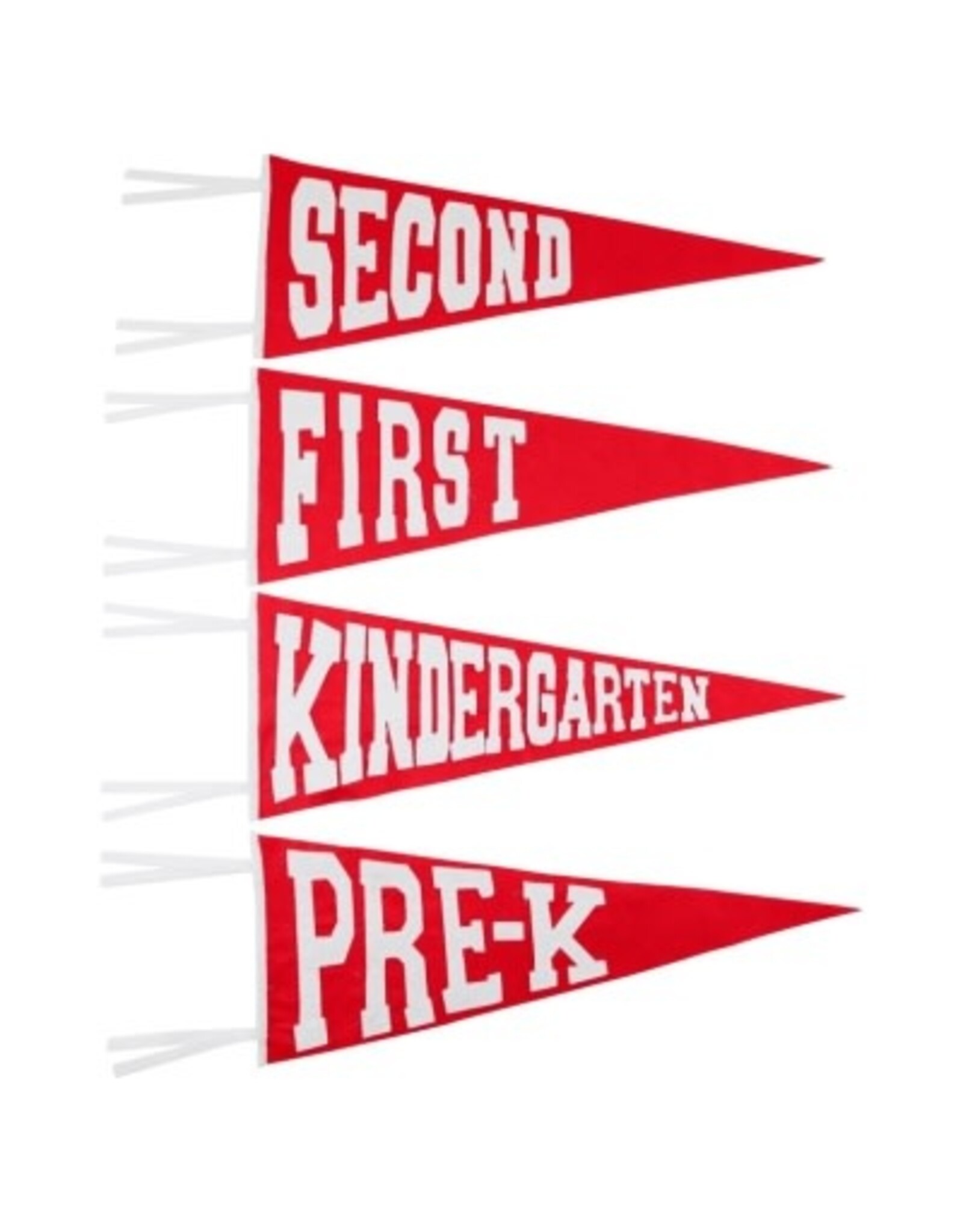 The Beaufort Bonnet Company Back To School Pennants, Richmond Red