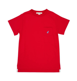 The Beaufort Bonnet Company Carter Crewneck SS, Richmond Red The Beaufort Bonnet Company Carter Crewneck SS, Richmond Red