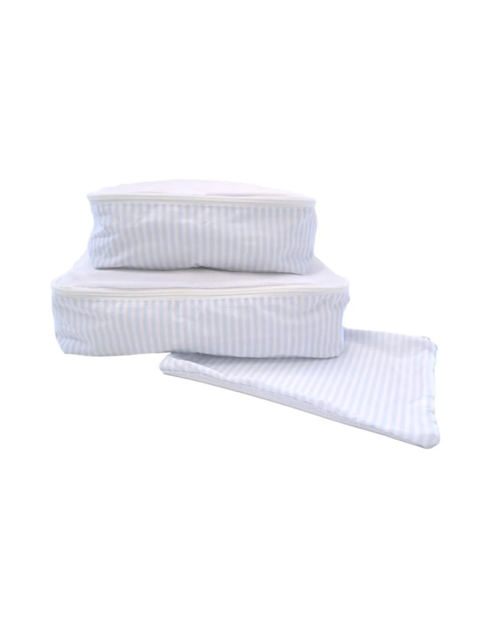 TRVL Design Mini Squad Packing Cubes, Pimlico Stripe Blue