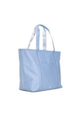 TRVL Design Jumbo Tote XL, Pimlico Stripe Chambray