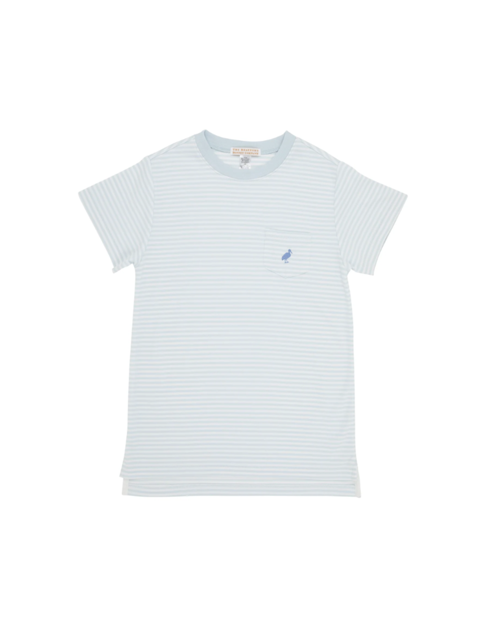 The Beaufort Bonnet Company Carter Crewneck, Buckhead Blue Stripe
