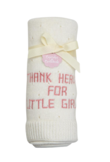 Two's Company Thank Heaven for Little Girls Blanket