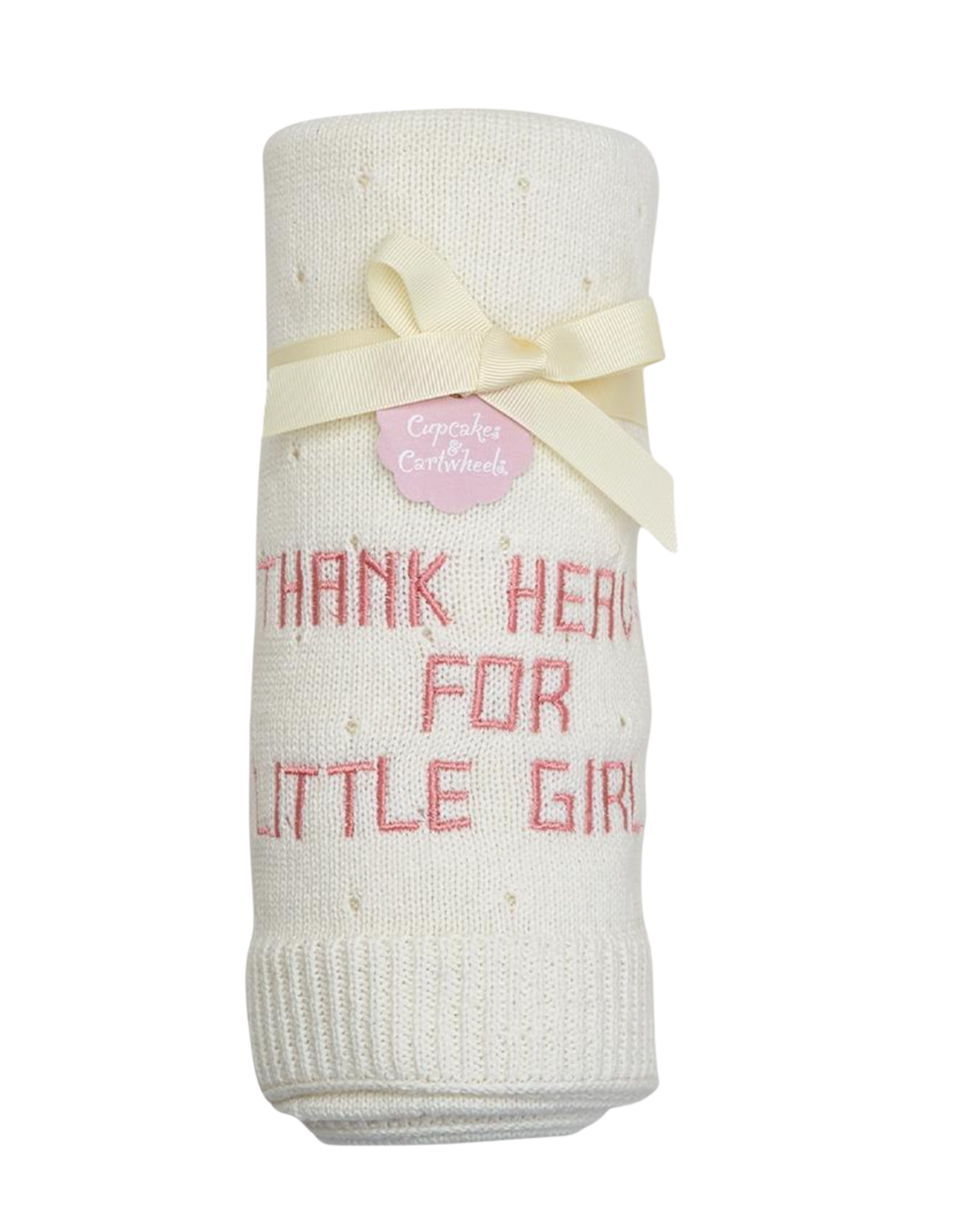 Two's Company Thank Heaven for Little Girls Blanket